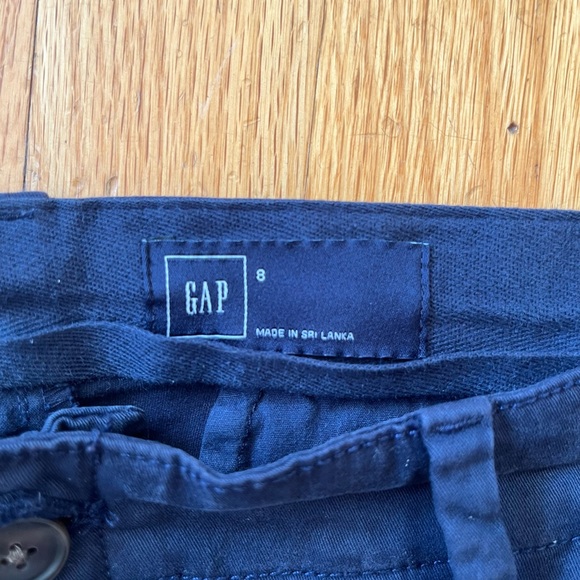 Gap women’s soft navy twill pant, ankle length, size 8 - Picture 2 of 2